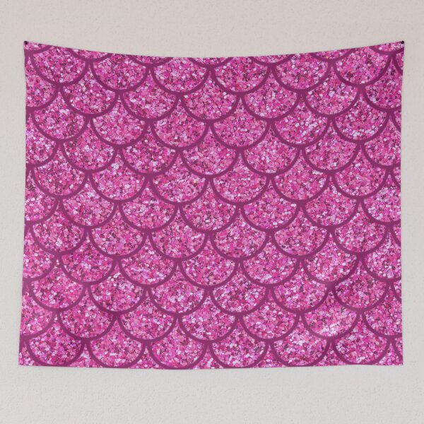 Item preview, Pink Mermaid Scale Pattern designed and sold by joabaj.