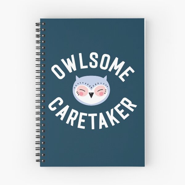 Item preview, Owlsome Caretaker Pun - Funny Gift Idea designed and sold by betternotes.