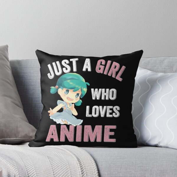 Item preview, Just A Girl Who Loves Anime Funny Holiday Gift for Girls Birthday  designed and sold by Steve  Morley.