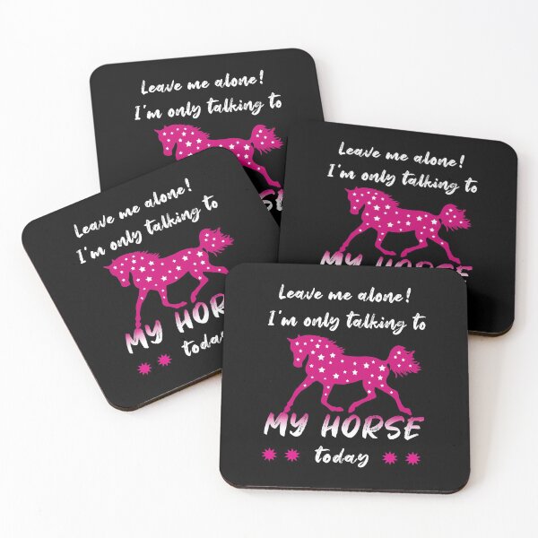 Item preview, Leave Me Alone I'm Only Talking To My Horse Today Gift designed and sold by Fran Fryberg.