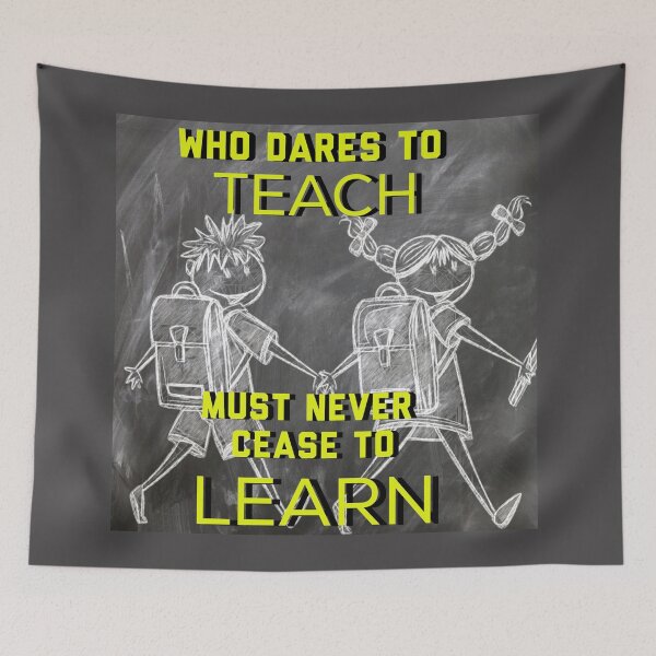 Item preview, Who Dares To Teach designed and sold by Inspiretouplift.
