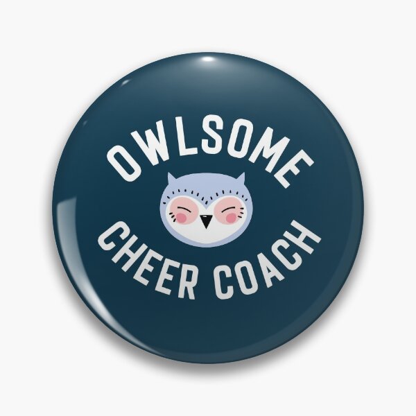 Item preview, Owlsome Cheer Coach Pun - Funny Gift Idea designed and sold by betternotes.