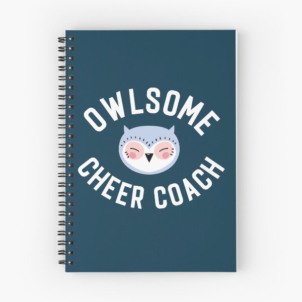 Item preview, Owlsome Cheer Coach Pun - Funny Gift Idea designed and sold by betternotes.