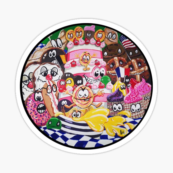 Cake Bowl Sticker