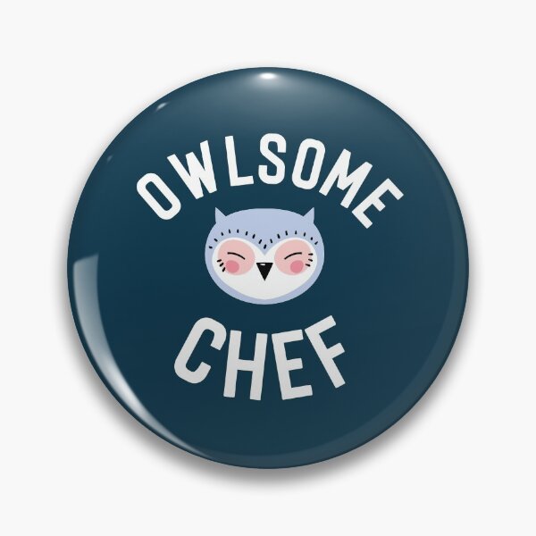 Item preview, Owlsome Chef Pun - Funny Gift Idea designed and sold by betternotes.