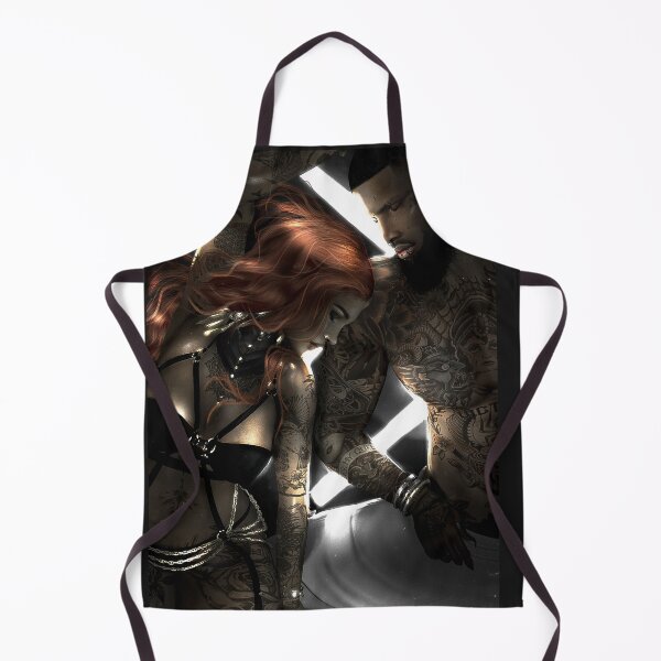 Item preview, With you - Digital Art Black Couple Artwork designed and sold by ABulgov.