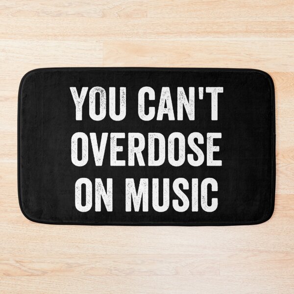 Item preview, You Can't Overdose On Music designed and sold by MonsaviFashion.