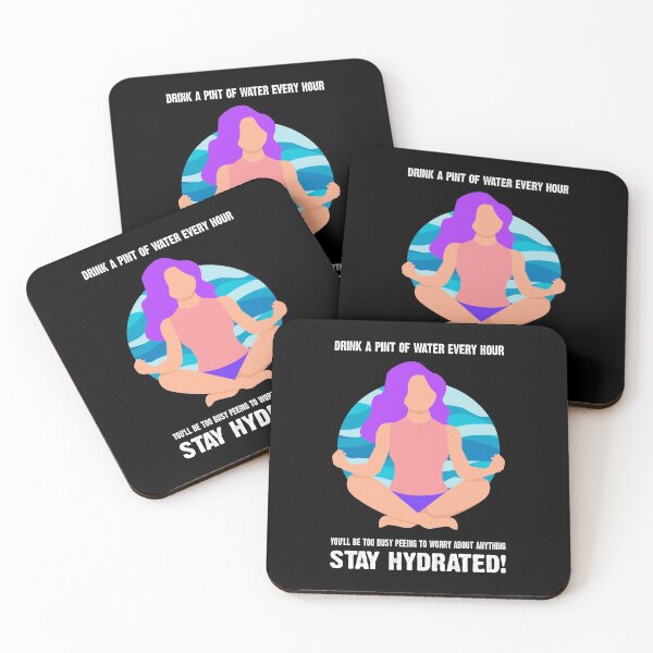 Item preview, Funny Spoof New Age Health Advice Stay Hydrated Science Joke Gift designed and sold by MerchStudy.