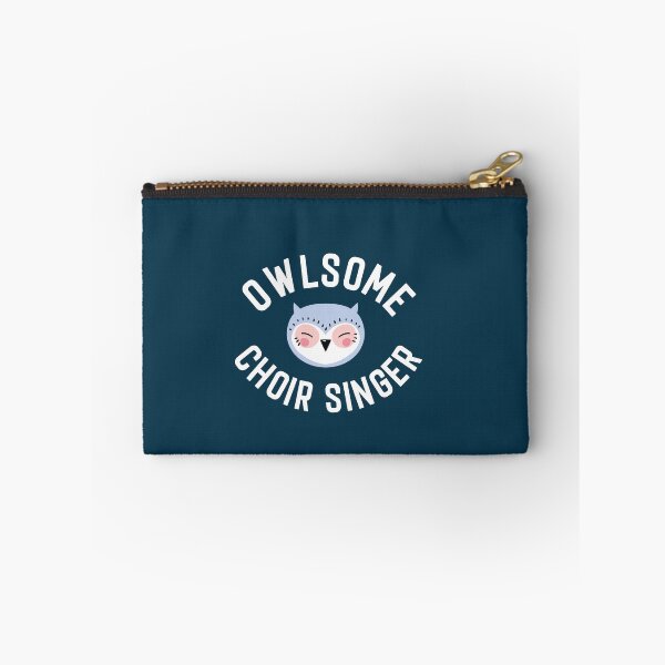 Item preview, Owlsome Choir Singer Pun - Funny Gift Idea designed and sold by betternotes.