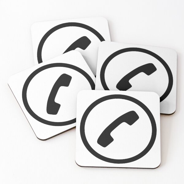 Item preview, Circled Landline Telephone Icon designed and sold by Dator.