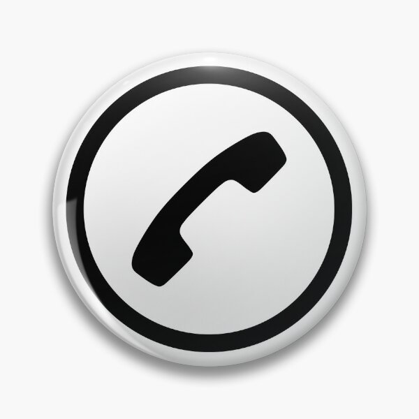Item preview, Circled Landline Telephone Icon designed and sold by Dator.