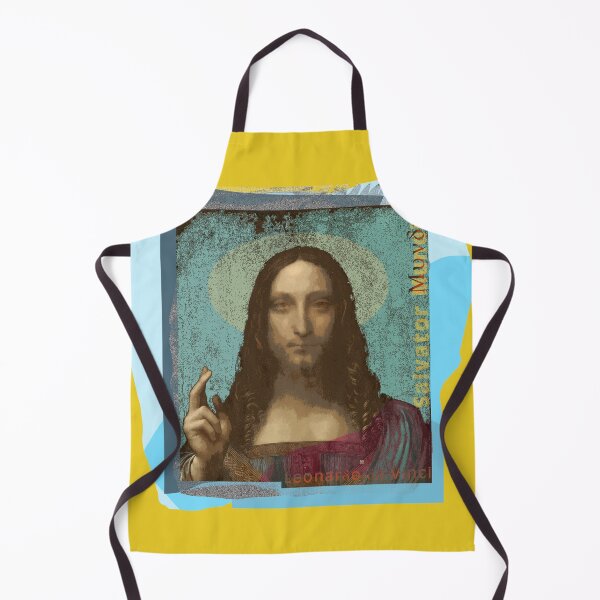 Item preview, Leonardo Da Vinci's Salvator Mundi (Pop Art by ACCI) Portrait designed and sold by VanyssaGraphics.
