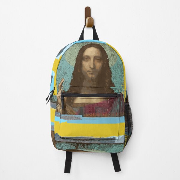 Item preview, Leonardo Da Vinci's Salvator Mundi (Pop Art by ACCI) Portrait designed and sold by VanyssaGraphics.