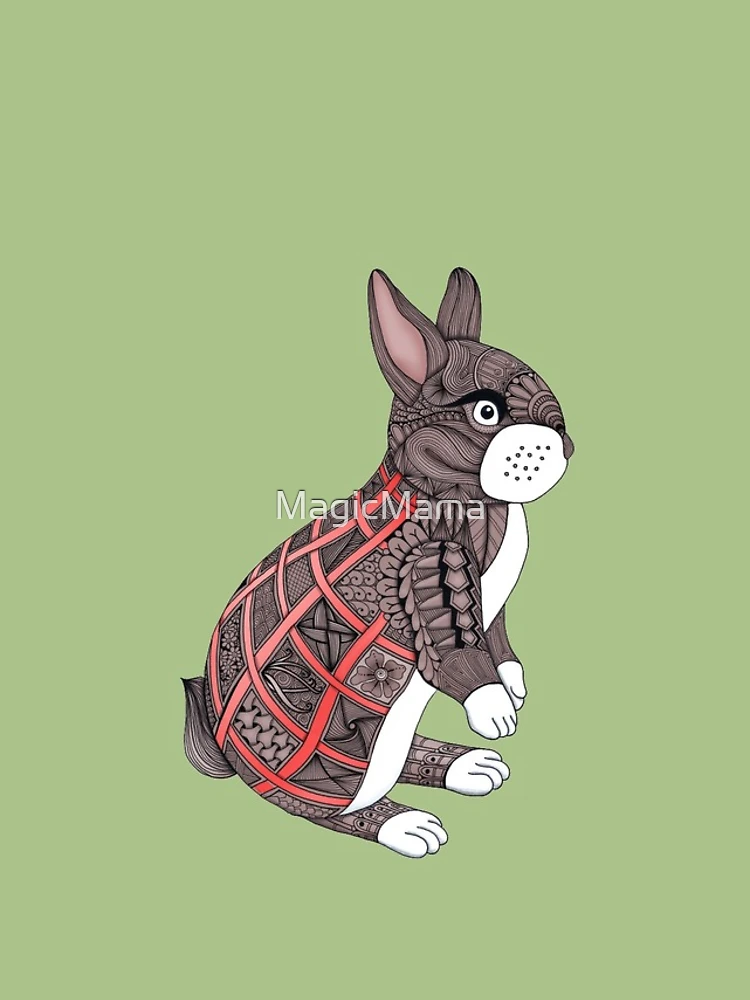 Thumbnail 4 of 4, iPhone Case, Patchy Rabbit designed and sold by MagicMama.