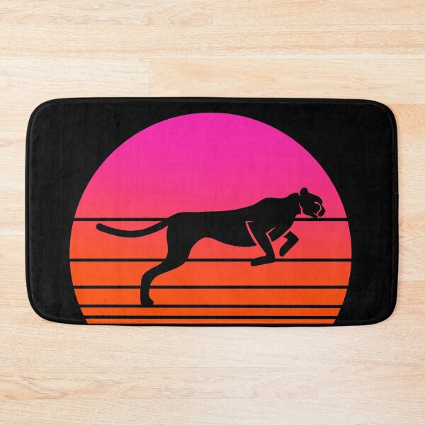 Item preview, Jumping Tropical Silhouette Panther designed and sold by joabaj.