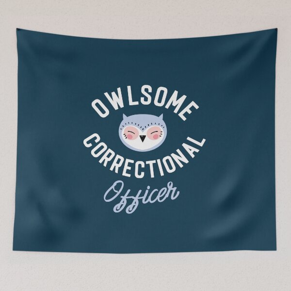 Item preview, Owlsome Correctional Officer Pun - Funny Gift Idea designed and sold by betternotes.