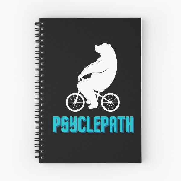 Item preview, Psyclepath Cycling Bear designed and sold by FitFabFunny.