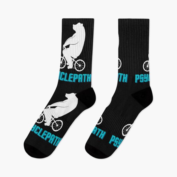 Item preview, Psyclepath Cycling Bear designed and sold by FitFabFunny.
