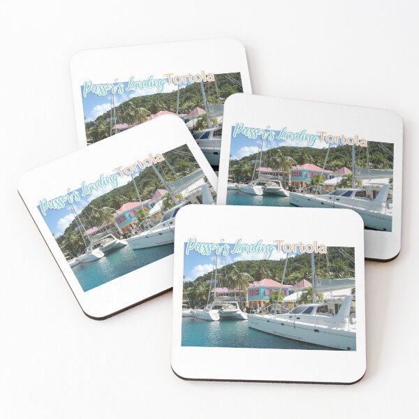 Item preview, Pusser's Landing, Tortola, British Virgin Islands designed and sold by LouiseFranksArt.