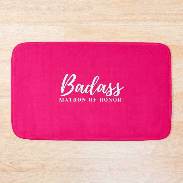 Item preview, badass matron of honor designed and sold by Hey-Nice-Shirt.