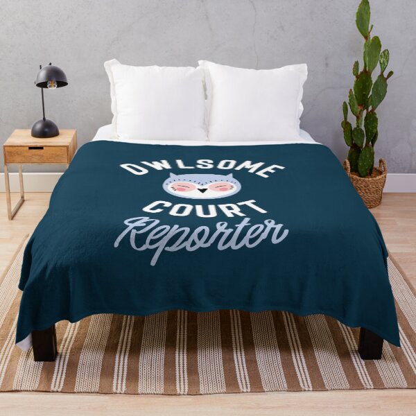 Item preview, Owlsome Court Reporter Pun - Funny Gift Idea designed and sold by betternotes.