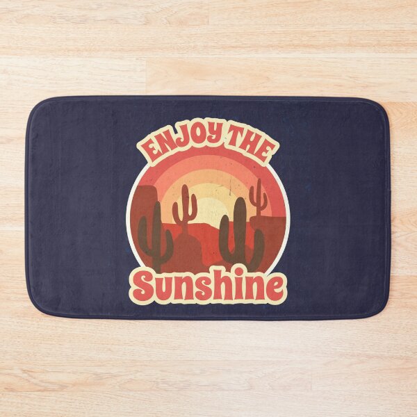 Item preview, Enjoy The Sunshine / Retro Design / Camping Lovers / Desert / Cactus designed and sold by RedBoyShop.
