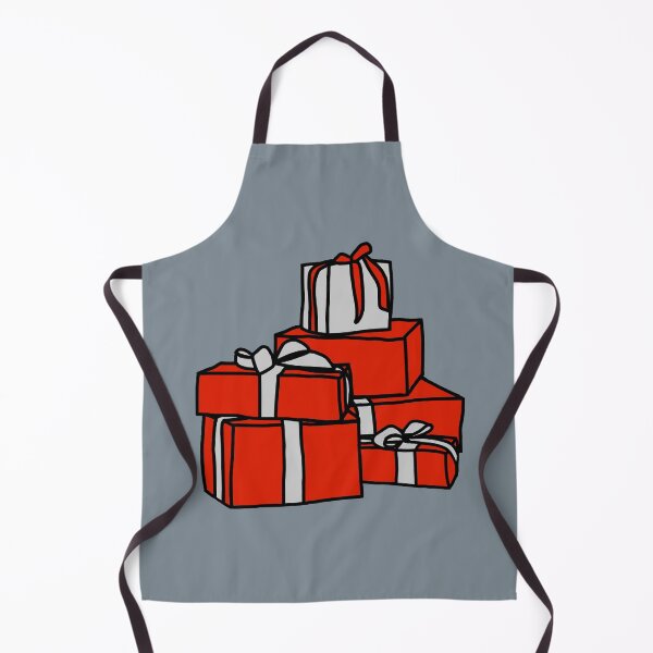 Item preview, Red and Silver Wrapped Gift Boxes designed and sold by ellenhenry.