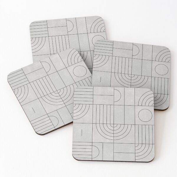Item preview, My Favorite Geometric Patterns No.21 - Grey designed and sold by Zoltan Ratko.