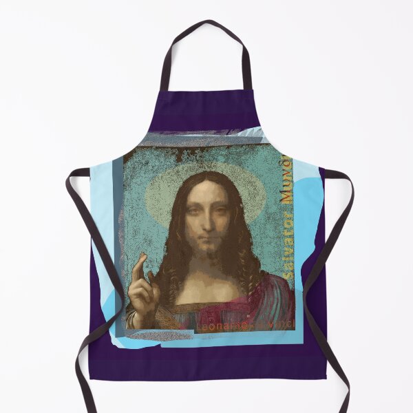 Item preview, Leonardo Da Vinci's Salvator Mundi (Pop Art by ACCI) Portrait designed and sold by VanyssaGraphics.