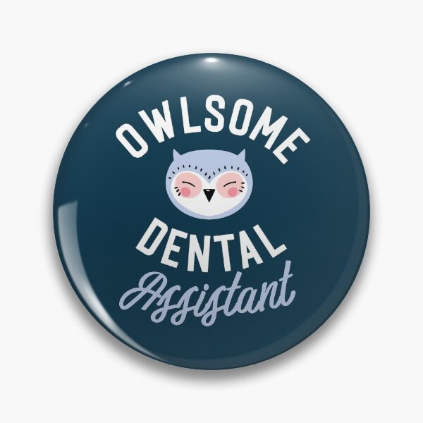 Artikelvorschau, Owlsome Dental Assistant Pun - Funny Gift Idea entworfen und verkauft von betternotes.