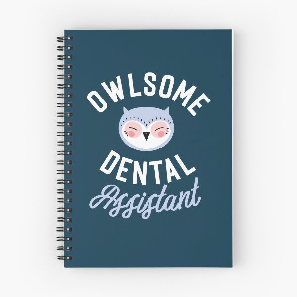 Item preview, Owlsome Dental Assistant Pun - Funny Gift Idea designed and sold by betternotes.