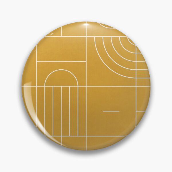 Item preview, My Favorite Geometric Patterns No.22 - Mustard Yellow designed and sold by Zoltan Ratko.
