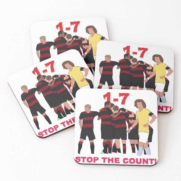 Item preview, Brazil 1-7 Germany Stop the count! funny football shirt designed and sold by Zgjimi17.