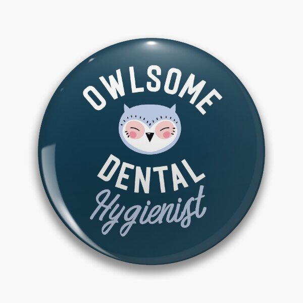 Artikelvorschau, Owlsome Dental Hygienist Pun - Funny Gift Idea entworfen und verkauft von betternotes.