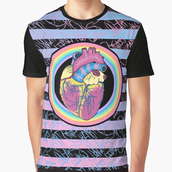 Anatomical Sweet Heart Graphic T-Shirt