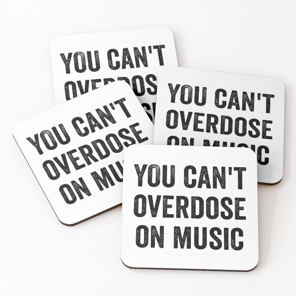 Item preview, You Can't Overdose On Music designed and sold by MonsaviFashion.