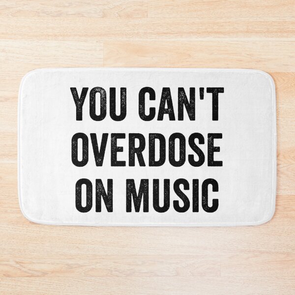Item preview, You Can't Overdose On Music designed and sold by MonsaviFashion.