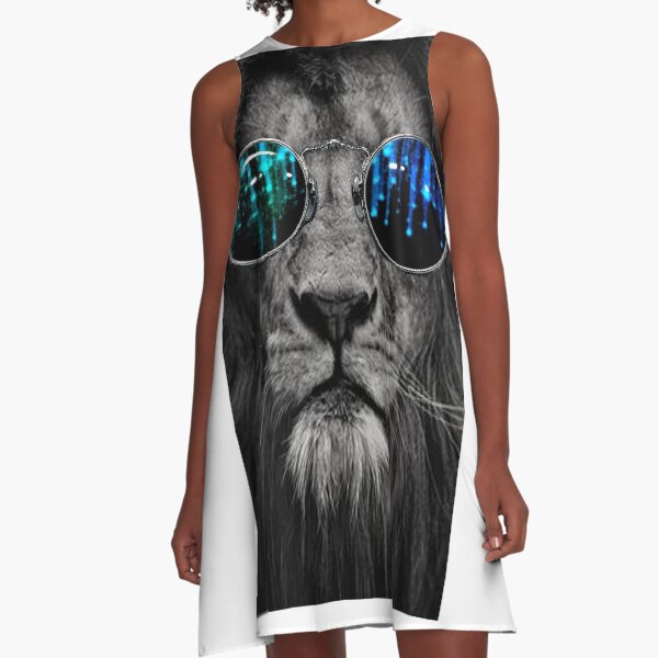 Item preview, lion in shades designed and sold by Catherine  Milchard.