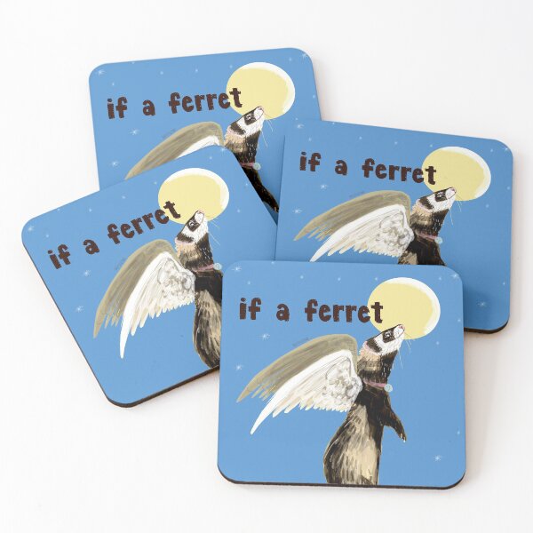 Item preview, If a ferret gets wings  designed and sold by belettelepink.