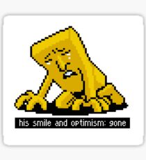 Negative Man - Mother 3 Sticker