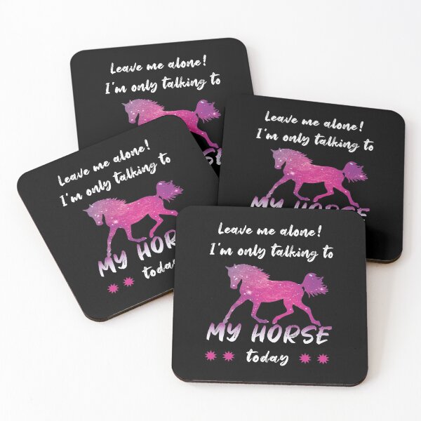 Item preview, Leave Me Alone I'm Only Talking To My Horse Today Gift designed and sold by Fran Fryberg.