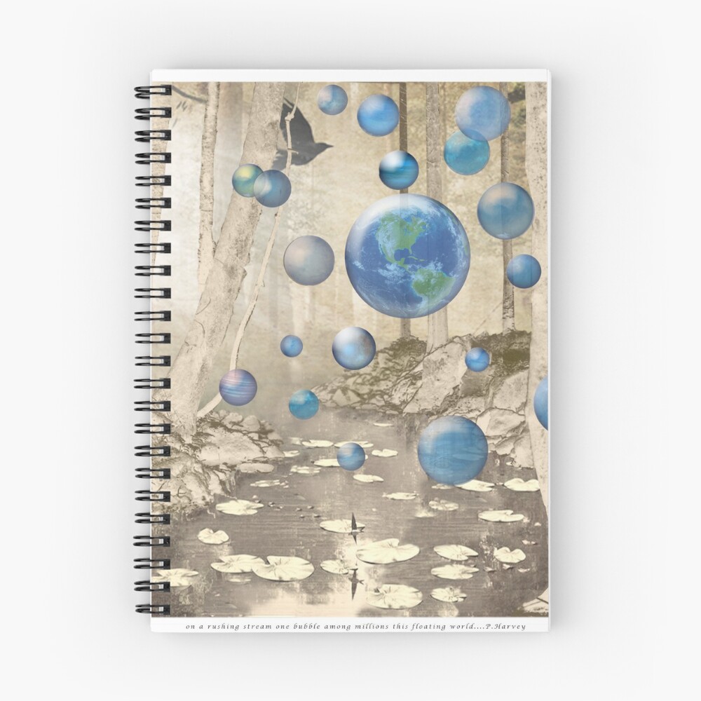 Item preview, Spiral Notebook designed and sold by vikjohn.