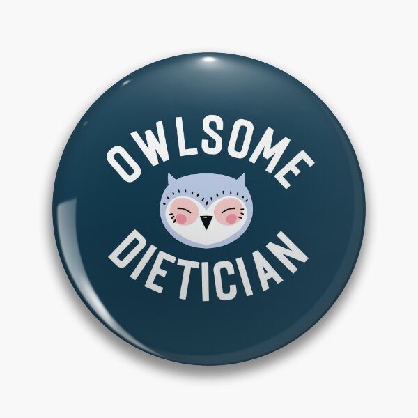 Item preview, Owlsome Dietician Pun - Funny Gift Idea designed and sold by betternotes.
