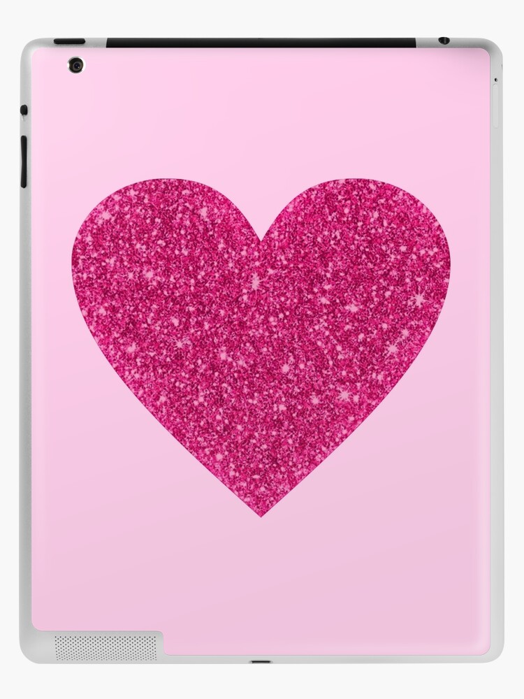 Glitter Heart Pink Pastel Kawaii Aesthetic Crop Top Soft Girl Fashion