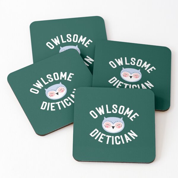 Item preview, Owlsome Dietician Pun - Funny Gift Idea designed and sold by betternotes.