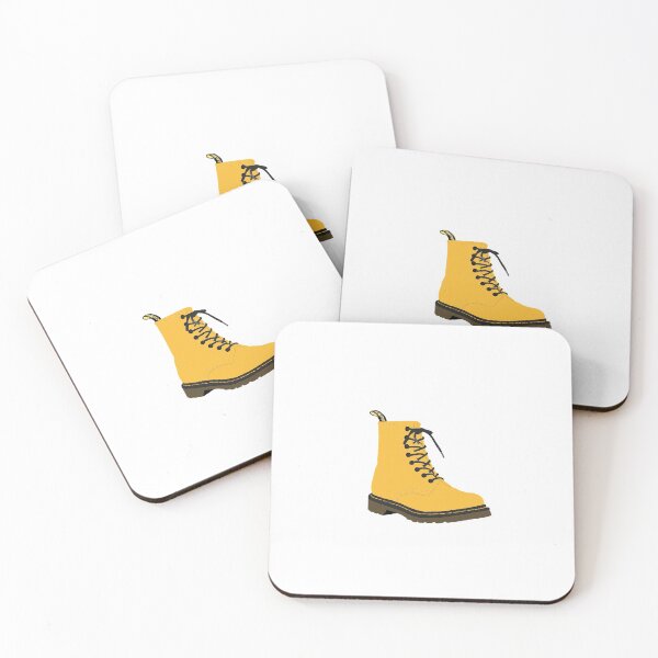 Item preview, Yellow Doc Martens Boots designed and sold by creativeloft.