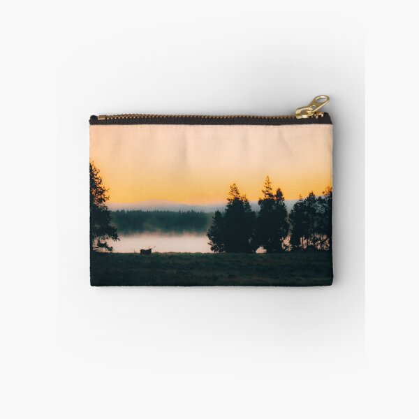 Item preview, Elk in the Autumn Misty Morning designed and sold by Zurickdesigns.