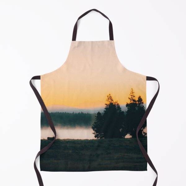 Item preview, Elk in the Autumn Misty Morning designed and sold by Zurickdesigns.