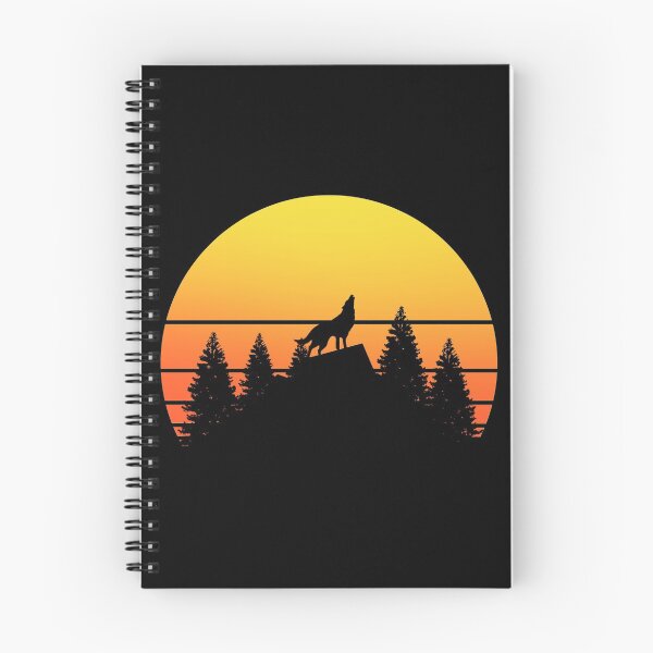 Item preview, Howling Silhouette Wolf designed and sold by joabaj.