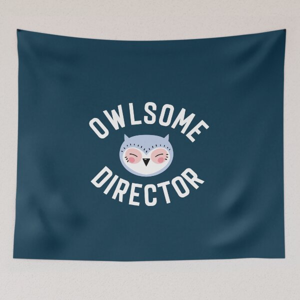 Item preview, Owlsome Director Pun - Funny Gift Idea designed and sold by betternotes.